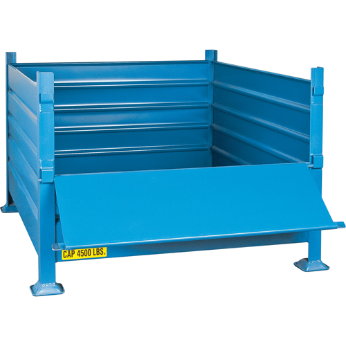 Contenants de vrac empilables, 30" ha x 40,5" la x 48,5" p, Capacit&eacute; de 4500 lb Infinity Industrial Services Inc.