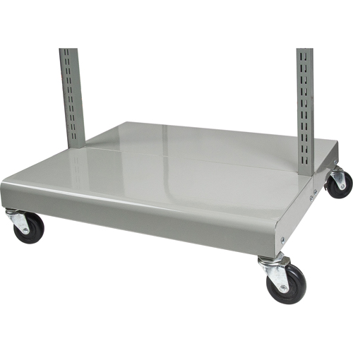 Servante mobile de bacs &agrave; plateaux inclinables - chariot seulement, &agrave; deux c&ocirc;t&eacute;s, 26-1/4" la x 22" p x 57-1/2" h Infinity Industrial Services Inc.