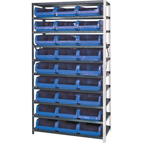 &eacute;l&eacute;ment de rayonnage avec bacs empilables, Acier, Bac Magnum, Capacit&eacute; 650 lb, 42" la x 76" h Infinity Industrial Services Inc.
