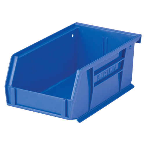 Stack & Hang Bin, 4-1/8" W x 3" H x 7-3/8" D, Blue Infinity Industrial Services Inc.