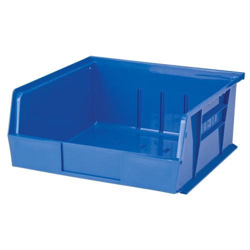 Stack & Hang Bin, 11" W x 5" H x 10-7/8" D, Blue Infinity Industrial Services Inc.