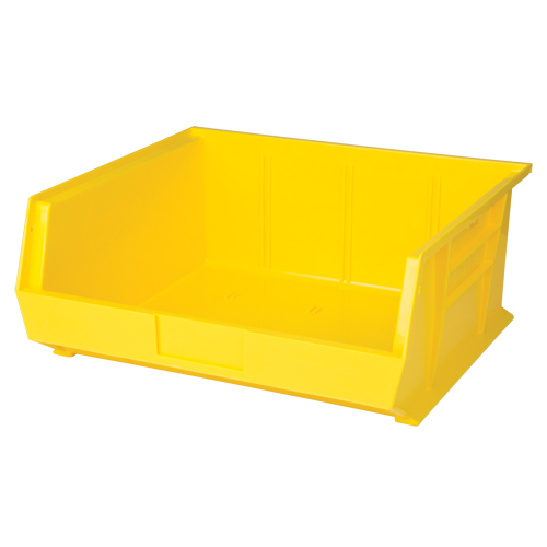 Stack & Hang Bin, 16-1/2" W x 7" H x 14-3/4" D, Yellow Infinity Industrial Services Inc.