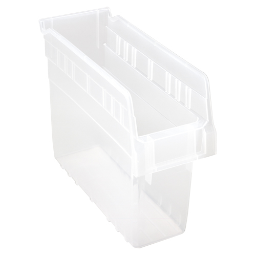 Bacs pour &eacute;tag&egrave;re Store-Max, 4-3/8" la x 8" H x 11-5/8" p, Transparent, Capacit&eacute; 44 lb Infinity Industrial Services Inc.