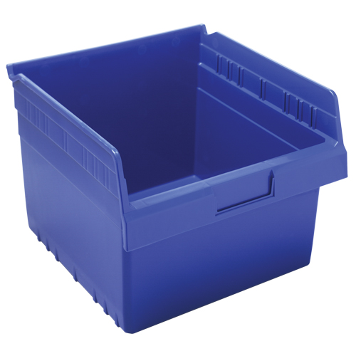Bacs pour &eacute;tag&egrave;re Store-Max, 11-1/8" la x 8" H x 11-5/8" p, Bleu, Capacit&eacute; 44 lb Infinity Industrial Services Inc.