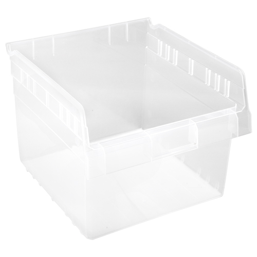 Bacs pour &eacute;tag&egrave;re Store-Max, 11-1/8" la x 8" H x 11-5/8" p, Transparent, Capacit&eacute; 44 lb Infinity Industrial Services Inc.