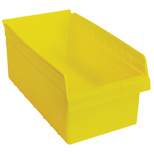 Bacs pour &eacute;tag&egrave;re Store-Max, 11-1/8" la x 8" H x 17-7/8" p, Jaune, Capacit&eacute; 56 lb Infinity Industrial Services Inc.