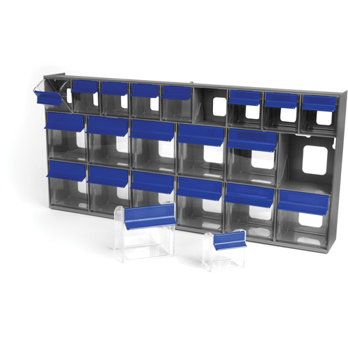 Tilt Bins Unit, 23-5/8" W x 3-5/8" D x 11-1/6" H, 21 Drawers Infinity Industrial Services Inc.
