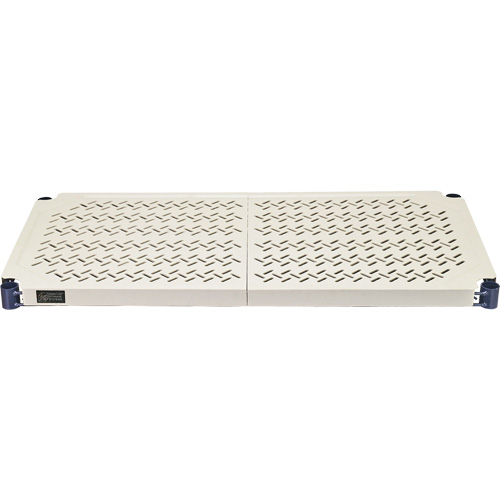&eacute;tag&egrave;re en fils m&eacute;talliques avec tablettes en plastique, Cadre en fils m&eacute;talliques avec tablettes en plastique, Sans boulons, Capacit&eacute; 600 lb, 30" la x 72" h x 18" p Infinity Industrial Services Inc.
