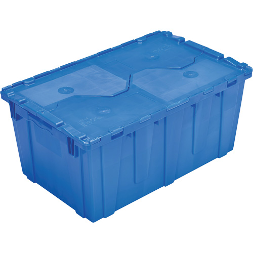 FP243C FliPak Nestable Tote, 26.9" x 16.9" x 12.1", Blue Infinity Industrial Services Inc.