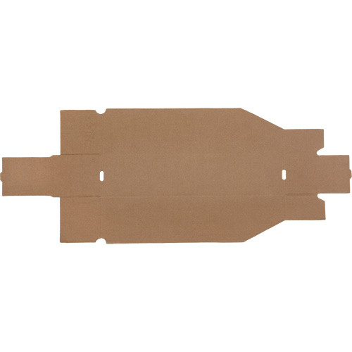 Boîtes profondes en carton ondul&eacute;, 3-3/4" la x 17-1/4" p x 4-1/2" h, Beige Infinity Industrial Services Inc.