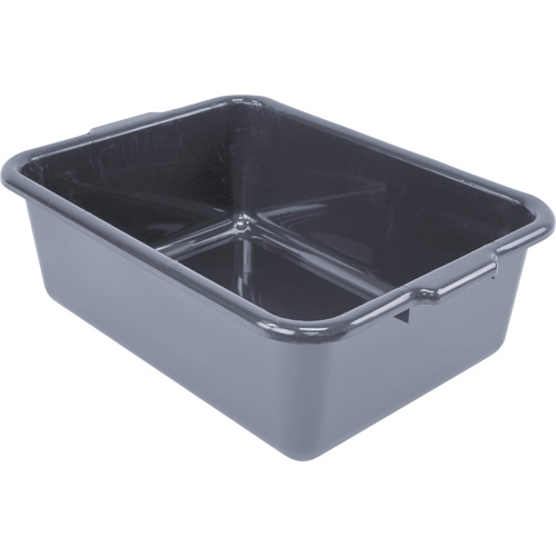 Bac d'entreposage tout usage &agrave; fond plat, 7" ha x 15" p x 21" lo, Plastique, Gris Infinity Industrial Services Inc.