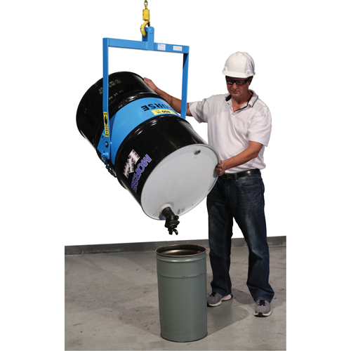 Leveurs de baril - Inclinaison manuelle, Baril de 55 gal. US (45 gal. imp.), Capacit&eacute; 800 lb/363 kg Infinity Industrial Services Inc.