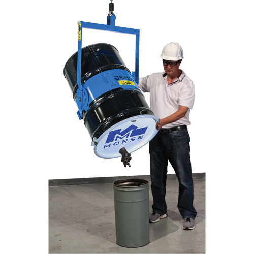 Manual Tilt Drum Lifter Kit, 55 US gal. (45 Imperial Gal.) Drum Size, 800 lbs./363 kg. Cap. Infinity Industrial Services Inc.