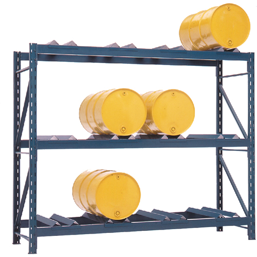 Drum Storage Racks, 12 Drums, 112" W x 36" D x 96" H Infinity Industrial Services Inc.