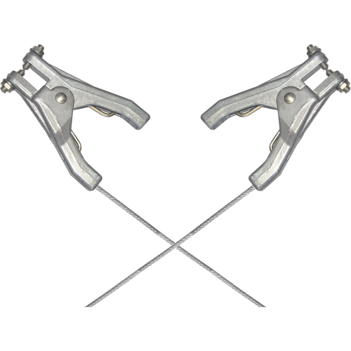 Assemblages robustes de c&acirc;bles de masse et de mise &agrave; la terre - Raccordement &agrave; deux pinces Infinity Industrial Services Inc.