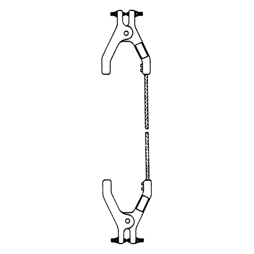 Heavy-Duty Bonding & Grounding Wire Assemblies - Two Hand Clamp Connectors Infinity Industrial Services Inc.