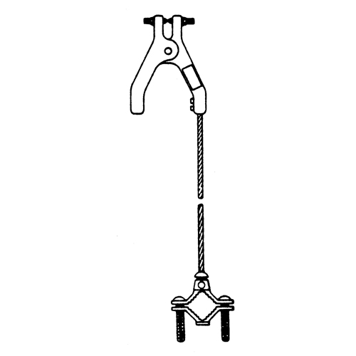 Heavy-Duty Bonding & Grounding Wire Assemblies - Hand Clamp & Pipe Clamps (adjusts 1/2"-1") Infinity Industrial Services Inc.