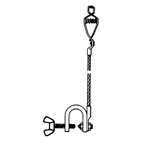 Assemblages l&eacute;gers de c&acirc;bles de masse et de mise &agrave; la terre - Pinces crocodile & petites pinces en c Infinity Industrial Services Inc.