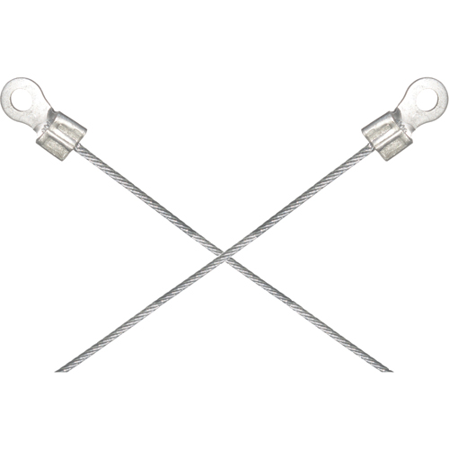 Light-Duty Bonding & Grounding Wire Assemblies - Two 1/4" Terminal Connectors Infinity Industrial Services Inc.