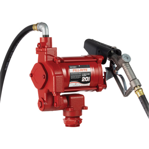 AC Utility Rotary Vane Pumps with Nozzle, 115 V, 20 GPM Infinity Industrial Services Inc.