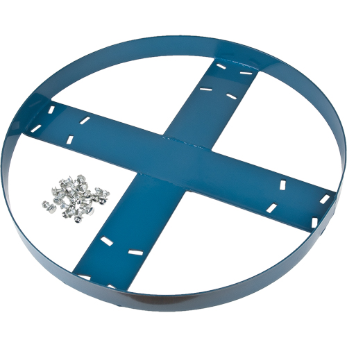 Drum Dolly Frame, Steel, 750 lbs. Capacity, 24" Diameter Infinity Industrial Services Inc.