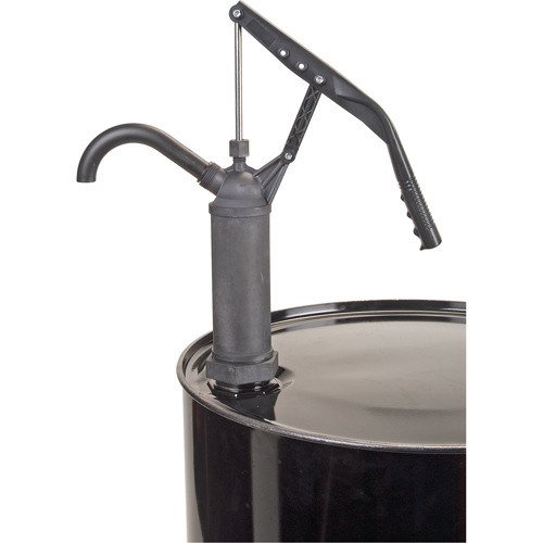 Pompe &agrave; baril de type levier, Polypropyl&egrave;ne, 14 oz/course, Pour barils de 5-55 gal. Infinity Industrial Services Inc.