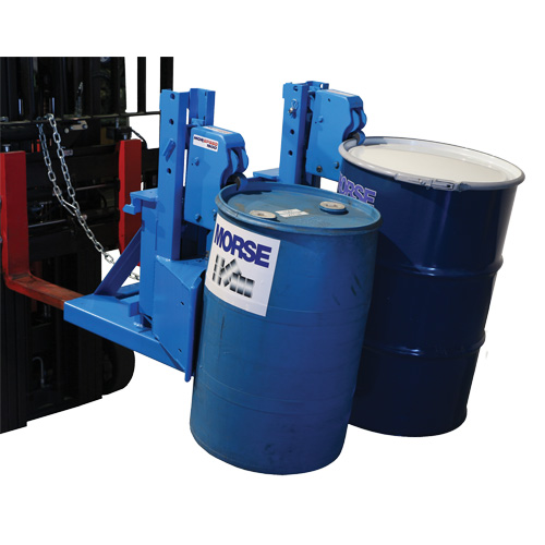 MORSPEED 1500 Forklift Drum Handler, For 55 US gal. (45 Imperial Gal.) Infinity Industrial Services Inc.