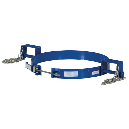 Anneau de bascule pour baril, Baril de 55 gal. US (45 gal. imp.), Capacit&eacute; 1200 lb/ 544 kg Infinity Industrial Services Inc.