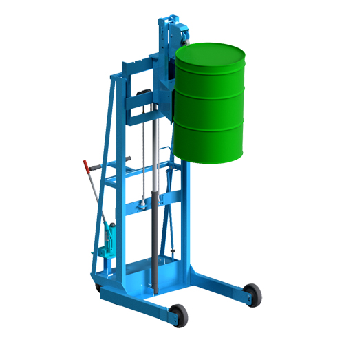 Vertical-Lift MORSPEED Drum Stacker, For 30 - 85 US Gal. (25 - 70 Imperial Gal.) Infinity Industrial Services Inc.