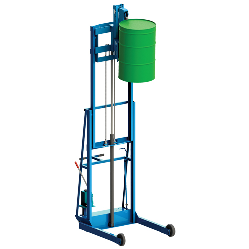 Vertical-Lift MORSPEED Drum Stacker, For 30 - 85 US Gal. (25 - 70 Imperial Gal.) Infinity Industrial Services Inc.