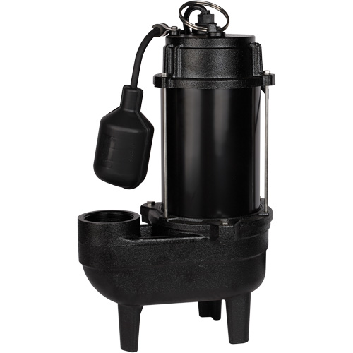 Cast Iron Sewage Pump, 120 V, 9.5 A, 6000 GPH, 1/2 HP Infinity Industrial Services Inc.