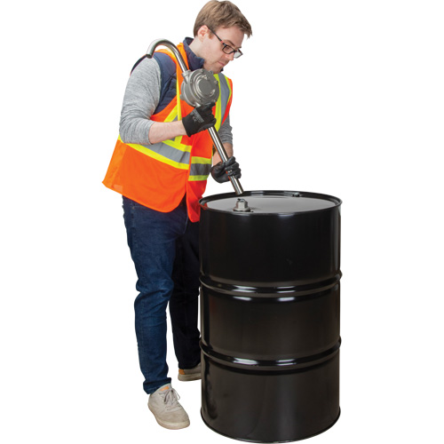 Pompe rotative pour baril, Acier inoxydable, Pour capacit&eacute; 55 gal., 12 oz/course Infinity Industrial Services Inc.