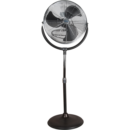 High-Velocity Pedestal Fan, Commercial, 3 Speed, 20" Diameter Infinity Industrial Services Inc.