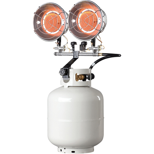 Double Tank-Top Heater, Radiant Heat, Propane, 30000 BTU/H Infinity Industrial Services Inc.