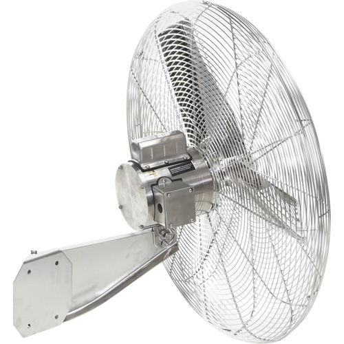 Stainless Steel Food Service Washdown Air Circulating Fans, Industrial, 1 Speed, 24" Diameter Infinity Industrial Services Inc.