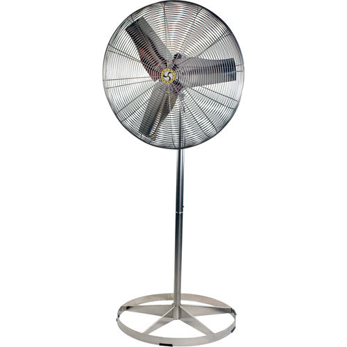 Stainless Steel Food Service Washdown Air Circulating Fans, Industrial, 1 Speed, 24" Diameter Infinity Industrial Services Inc.