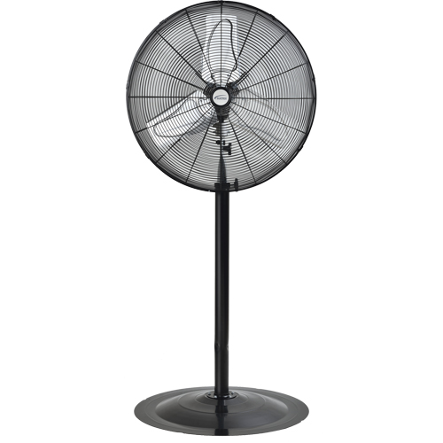 Oscillating Pedestal Fan, Heavy-Duty, 2 Speed, 24" Diameter Infinity Industrial Services Inc.