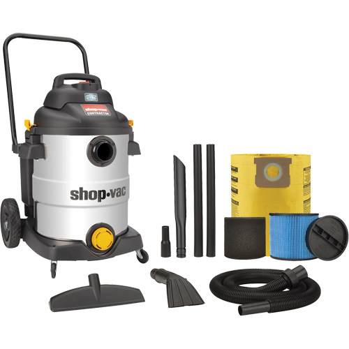 Aspirateur pour atelier SVX2, Secs-humides, 6,5 CV, 12 gal. US (45,4 litres) Infinity Industrial Services Inc.