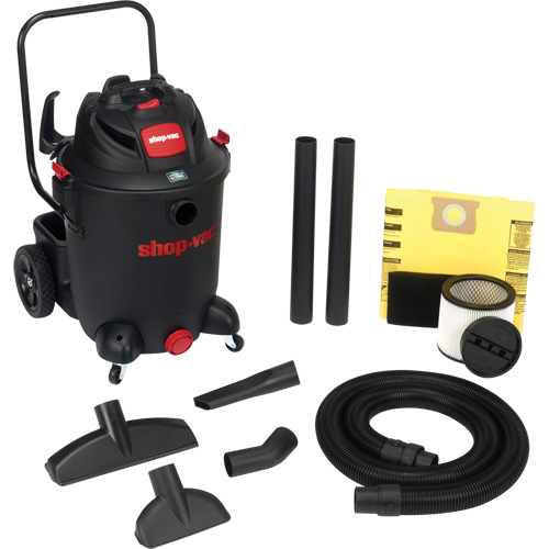 Aspirateur utilitaire pour atelier SVX2 avec chariot, Secs-humides, 6,5 CV, 14 gal. US (53 litres) Infinity Industrial Services Inc.