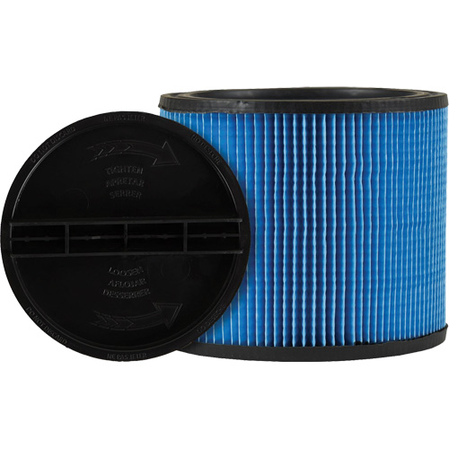 Filtre pour aspirateur Ultra-Web, Cartouche, Pour 5 gal. US Infinity Industrial Services Inc.
