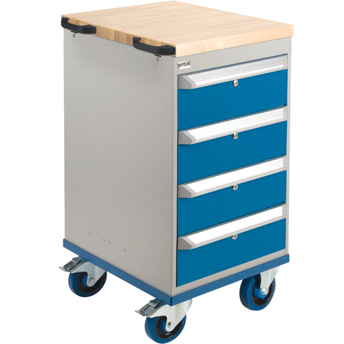 Mobile Cabinet Benches- Assembly Kits, Single Infinity Industrial Services Inc.