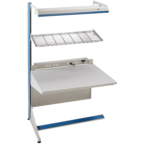 Arlink Preconfigured Workstation, 48" W x 28" D x 84" H, Single Sided Add-On Infinity Industrial Services Inc.