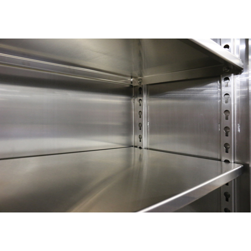 Extra Heavy-Duty Cabinet Shelf, 72" x 24", 1525 lbs. Capacity, Stainless Steel, Grey Infinity Industrial Services Inc.