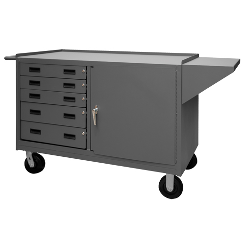 Mobile Workbench Cabinet, Steel Surface Infinity Industrial Services Inc.