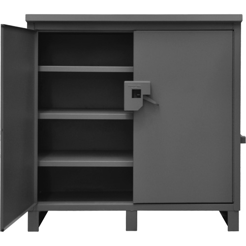 Lockable Jobsite Cabinet, Grey Infinity Industrial Services Inc.
