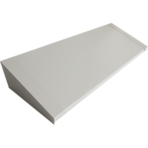 Dessus inclin&eacute; pour casiers robustes enti&egrave;rement soud&eacute; Concorde, Bloc de 4, 18" p x 48" la x 6" ha, Gris, Acier Infinity Industrial Services Inc.