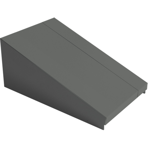 Dessus inclin&eacute; pour casiers robustes enti&egrave;rement soud&eacute; Concorde, Bloc de 1, 18" p x 12" la x 6" ha, Acier Infinity Industrial Services Inc.