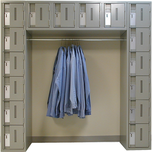 Archettes Concorde Heavy Duty Lockers, 16 -tier, Bank of 3, 18" x 72" x 72", Steel Infinity Industrial Services Inc.