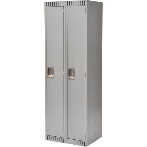 Casiers, Bloc de 2, 24" x 18" x 72", Acier, Gris, Rivet (assembl&eacute;) Infinity Industrial Services Inc.