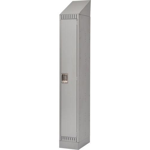 Assembled Lockers, 12" x 18" x 72", Steel, Grey, Rivet (Assembled) Infinity Industrial Services Inc.